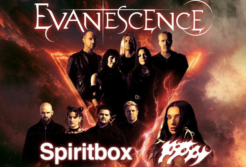 Evanescence Announce World Tour – Spiritbox, Poppy, K. Flay & Nova to Support on Select Dates